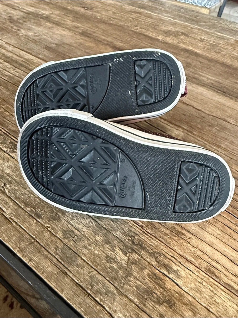 Converse sparkly metallic